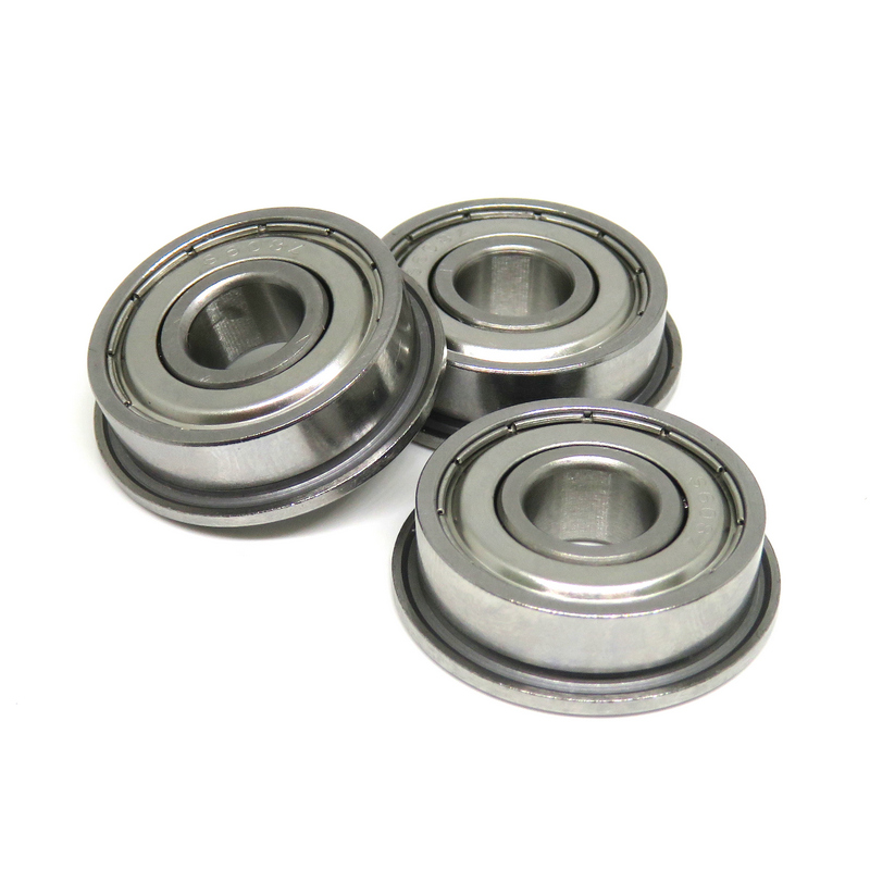 SF608ZZ 440C SUS Ball Bearing SF608-2Z Metal Shielded Stainless Steel Flanged Deep Groove Ball Bearing 8x22x7mm